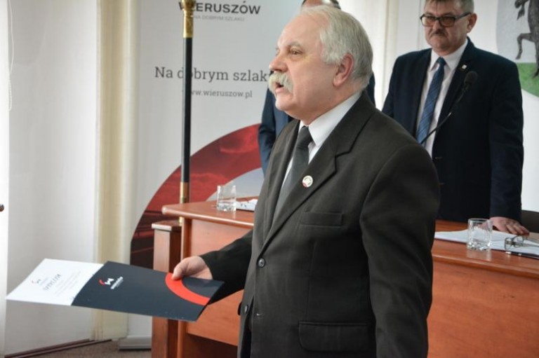  Mariusz Dychto Honorowym Obywatelem Wieruszowa 