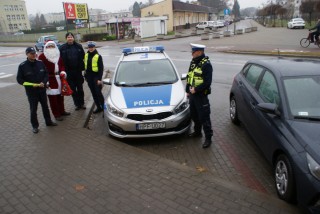  Policyjny Mikołaj w Wieruszowie 