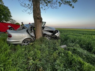  Śmiertelny wypadek na drodze Łubnice - Dzietrzkowice 