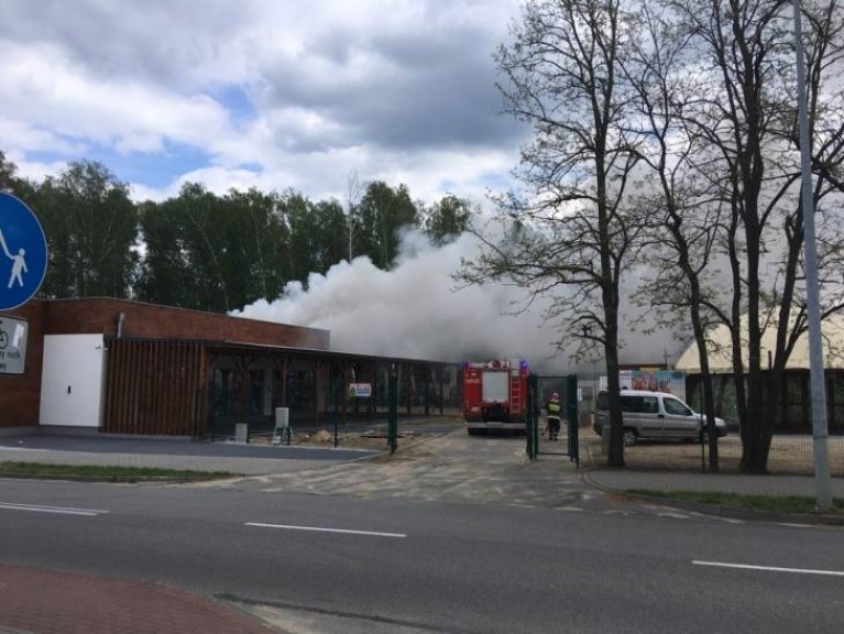  Pożar nowowybudowanej restauracji 