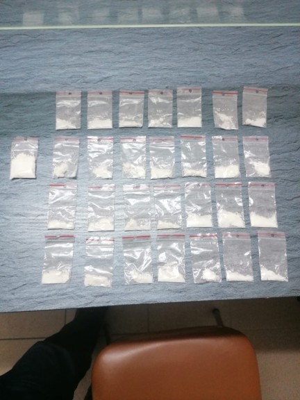  25-letni mieszkaniec Kierzna posiadał 29 porcji amfetaminy