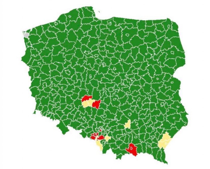 Rząd  wprowadza restrykcje dla powiatu kępińskiego, wieruszowskiego, ostrzeszowskiego!