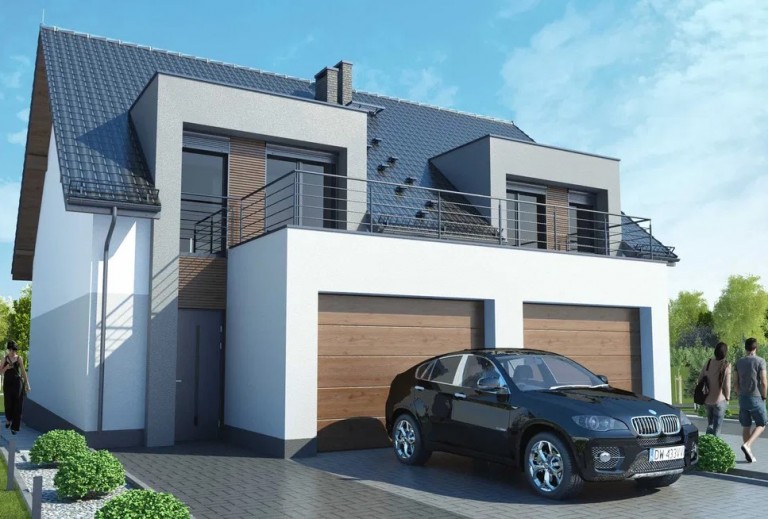  Na sprzedaż nowe domy jednorodzinne w zabudowie bliźniaczej na osiedlu przy ulicy Kępińskiej w Laskach