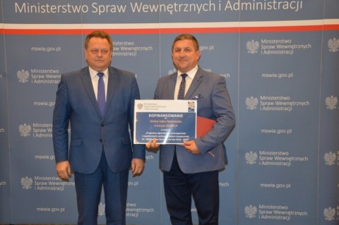  19 tys zł z MSWiA dla gminy