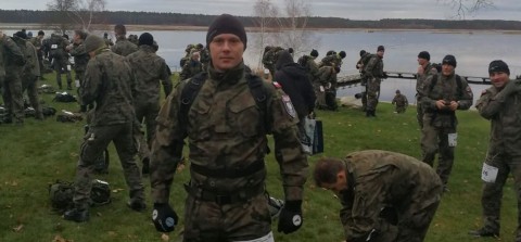  Policjant z Kępna ukończył „Maraton Komandosa”