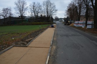 Zakończono budowę chodnika