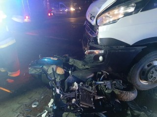  Groźny wypadek na DK11 w Piaskach