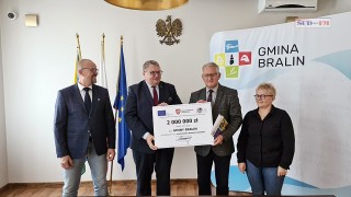  2 mln zł otrzymała Gmina Bralin na budowę kanalizacji w Chojęcinie