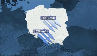    Orkan Fryderyka łagodny dla południa Wielkopolski