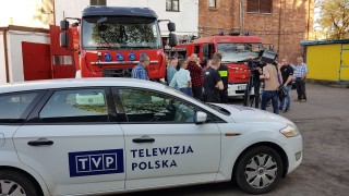  O kępińskich strażakach w telewizyjnym "Alarmie"