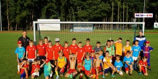  8-latkowie z Marcinków na obozie w Ostrzeszowie